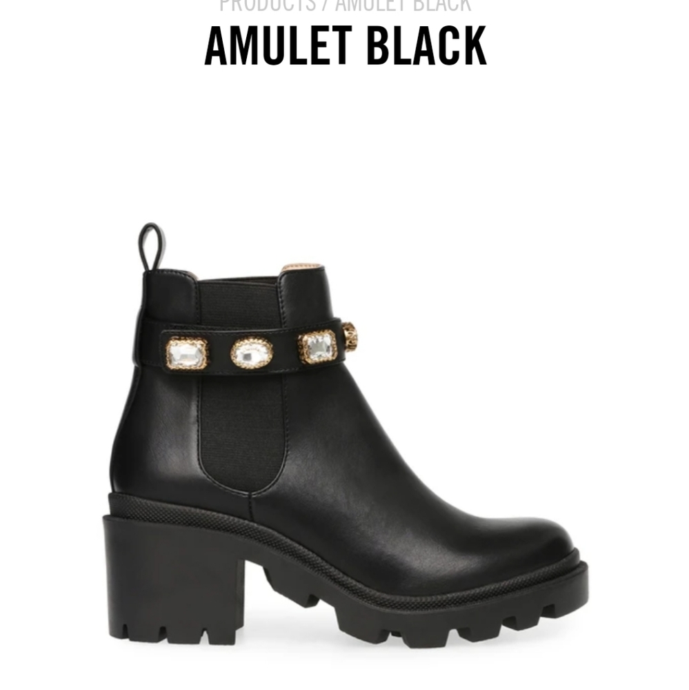 🖤Steve Madden Amulet Black Booties🖤